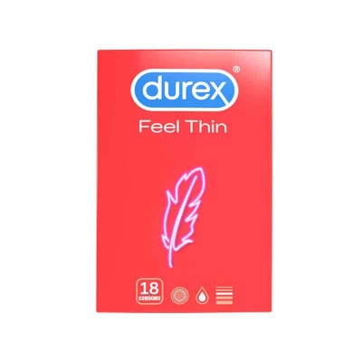 Prezervative Durex Feel Thin, 18 bucati foto