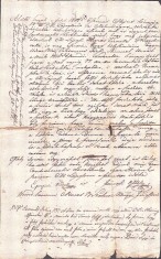 A3728N Act privitor la un &icirc;mprumut de florini renani, 1827, T&acirc;rgu Lăpuș, limba maghiară