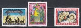 Dominicană 1973 - Crăciun, Serie + PA, MNH