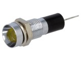 Lampă LED Galbenă 24VDC &Oslash;8mm PCB