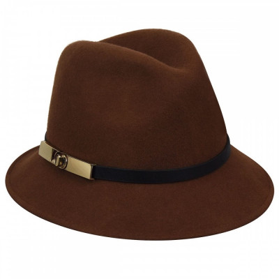 Palarie Betmar Darcy Fedora Maro - Cod 68157 foto