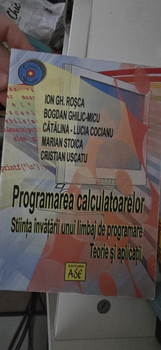 Ion gh Rosca programarea calculatoarelor