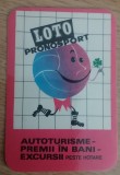 C9 2 - 1971 - Calendar de buzunar - reclama Loto - Pronosport