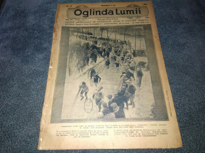 REVISTA OGLINDA LUMII NR 15 1928 foto