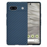 Husa pentru Google Pixel 7a, Techsuit, Carbonite FiberShell, Turcoaz