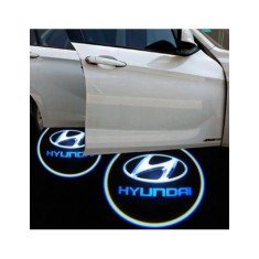Proiectoare Portiere cu Logo Hyundai