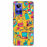 Husa Realme GT NEO 3 5G Silicon Gel Tpu Model Pop Art Vintage