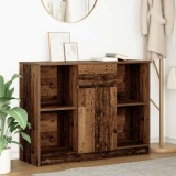 VidaXL Bufetă cu sertar Lemn vechi 101x35x76 cm Lemn prelucrat