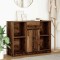 vidaXL Bufetă cu sertar Lemn vechi 101x35x76 cm Lemn prelucrat 861569