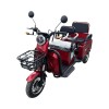 Triciclu electric THOR SX LONG PRO rosu, 1400W, baterie 60V 20Ah, viteza 25 km/h, autonomie 50 km, HI-LO 2 trepte