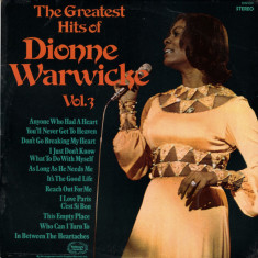 VINIL Dionne Warwicke ‎– The Greatest Hits Of Dionne Warwicke Vol. 3 - VG+ -