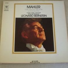 MAHLER - Christa Ludwig / Rene Kollo - Leonard Bernstein - Vinil CBS