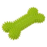 Jucarie de Dentiție &icirc;n Formă de Os pentru Căței, Verde, Cauciuc, CMCLASS