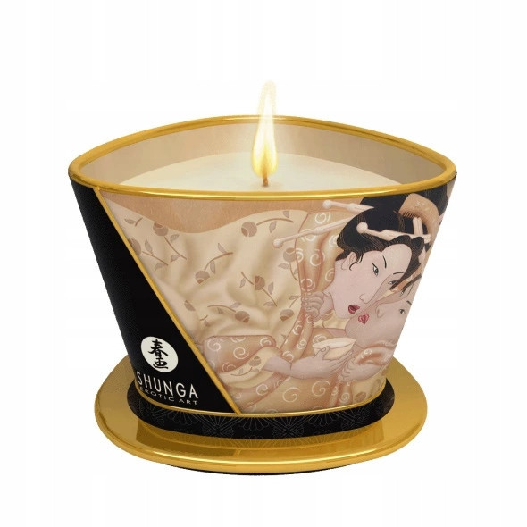 Lum&acirc;nare de masaj - Shunga Desire Vanilla 170 ml