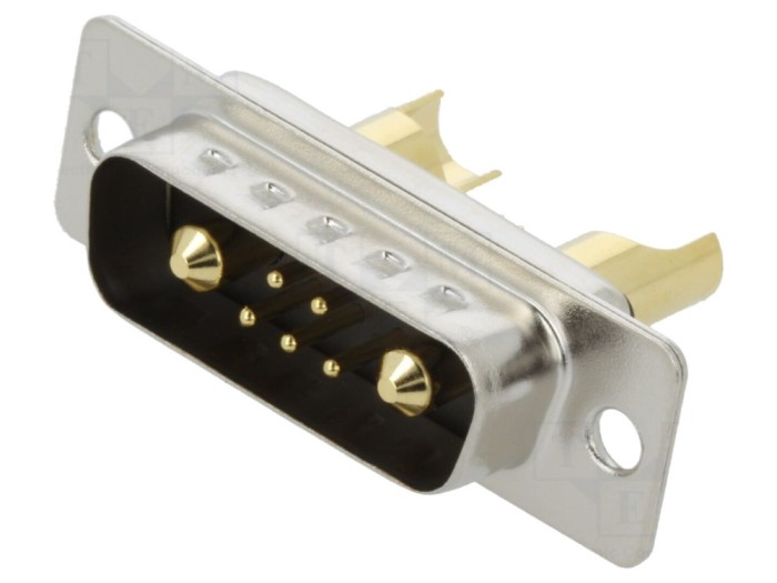 Conector D-Sub tată 7-PIN pe cablu