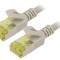 Patch Cord Cat6a ecranat gri 7m