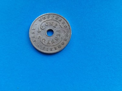 1 Penny 1939 Rhodesia-RAR foto