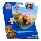 PATRULA CATELUSILOR SET 3 FIGURINE SKYE SI ALEX PORTER SuperHeroes ToysZone