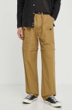 Levi&#039;s pantaloni barbati, culoarea bej, drept