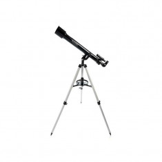 Telescop refractor Powerseeker 60AZ Celestron, 60 mm, marire 120x, trepied aluminiu, Negru