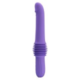 Cumpara ieftin Vibrator Realistic Cu Functie Du-te/Vino Pazuzu, Mov