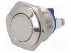 Intrerupator anti-vandalism, OFF-(ON), &amp;Oslash;16mm, BULGIN, MP0042/1 foto