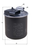 MAHLE KL 914 filtru combustibil