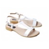 Sandale Dama Piele Naturala Lacuita MVS S16ALBLAC, Elegant Casual, Marimi 35-40