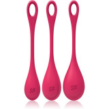 Satisfyer YONI POWER 1 TRAINING bile kegel Red 3 buc