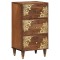 vidaXL dulap lateral Maro miere Lemn masiv 40 x 33 x 75 cm Dulap lateral