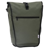 VidaXL Geanta pentru Bicicletă pentru Suport Pannier 20 L Verde Măslin 34x16x59 cm