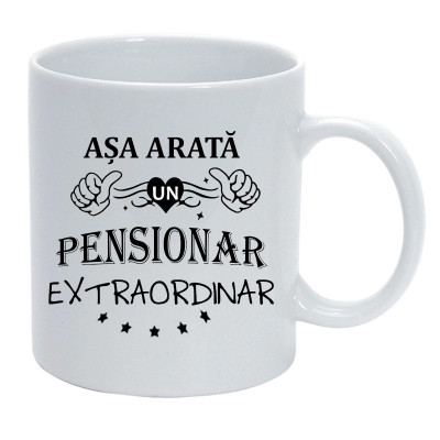 Cana alba Asa arata un Pensionar Extraordinar foto