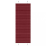 vidaXL Jaluzea plisată Bordeaux Roșu 70x200 cm Lățime țesătură 69,4 cm