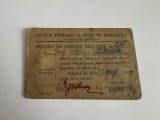 Permis de libera trecere -Sfatul Popular al Regiunii Timisoara.