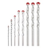 Set burghie pentru beton Graphite 3-10 mm, 8 piese, pentru zidarie
