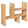 SONGMICS Organizator modular cu 3 forme de depozitare reglabile, din bambus, 65x15x40 cm, maro Household NewTrend