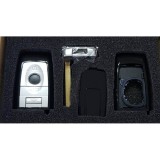 Carcasa cheie Smartkey ,after market ,compatibila cu BMW 4 but neagra,fara logo