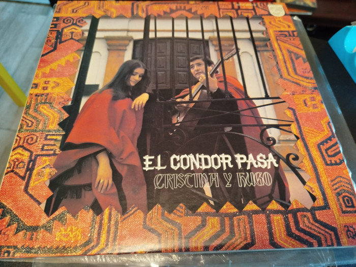 Vinil LP &quot;Japan Press&quot; Cristina Y Hugo &ndash; El Condor Pasa (EX)