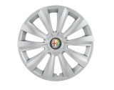 Cumpara ieftin Set 4 capace roti Delta cromat R15 pentru gama auto Alfa Romeo, Autohelix MSA