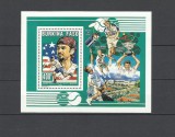 BURKINA FASO 1995 SPORT TENIS AGASSI, Nestampilat
