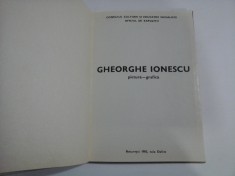 GHEORGHE IONESCU pictura-grafica - Oficiul de expozitii - Bucuresti 1983, sala Dalles