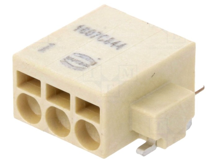 Conector har-flexicon 3 piste 2,54mm