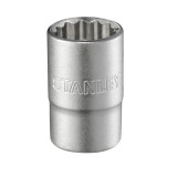 Stanley 1-17-063 Tubulara scurta in 12 puncte 1/2&quot;-20mm