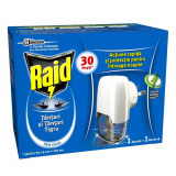 Aparat Electric Raid Impotriva Tantarilor cu Lichid, 21 ml, Set Aparat Electric si Rezerva, Aparat Impotriva Tantarilor cu Rezerva Lichida, Aparate Ra