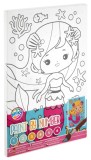 Tablou pictura pe numere - Sirena PlayLearn Toys, Grafix