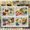 MOZAMBIC 2016 - Filatelie, fauna/ set complet colita + bloc MNH