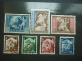 Set timbre Germania Deutsches Reich 1934 Saar 1942 Congres Poștal Viena - A228