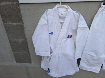Kimono Karate Masibo Sport Kata 16 OZ | 155 cm + centura foto