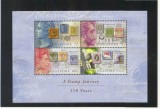 Singapore 2004 - Timbru pe timbru, aniversare 150 de ani de la primele timbre, bloc neuzat