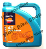 MBS Ulei Repsol Racing Off Road 4T 10W40 4L, Cod Produs: 002984